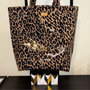 Leopard Print Consuela Tote Bag